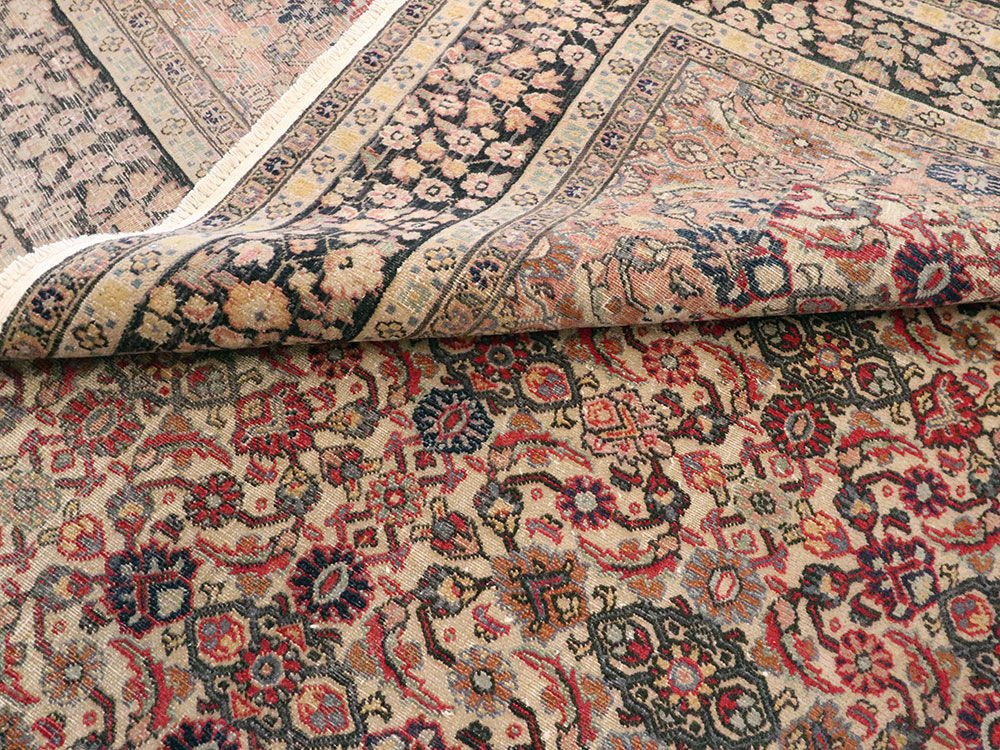Antique Indian Lahore Carpet, No.24132 - Staging