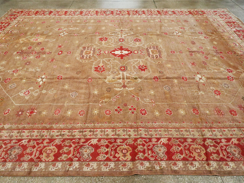 Vintage Indian Mazalpatan Carpet, No.24138 - Staging