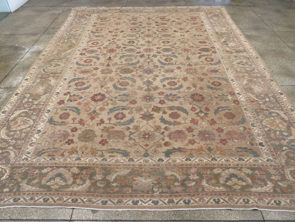Antique Indian Lahore Large Carpet, No.24155 - Staging