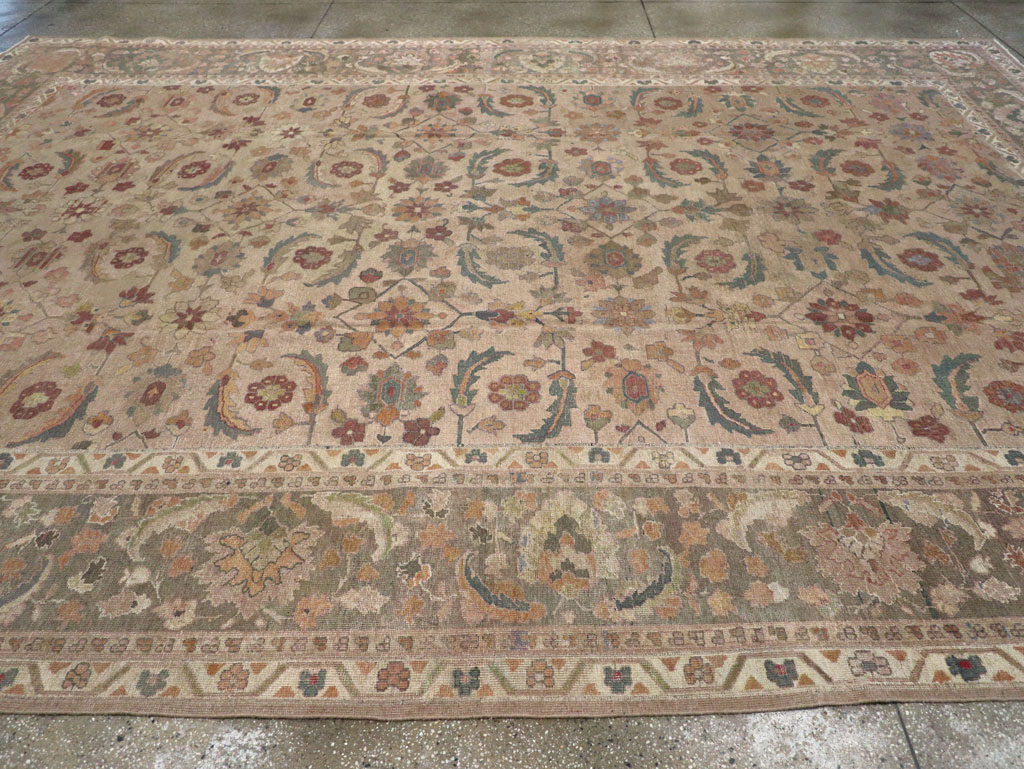 Antique Indian Lahore Large Carpet, No.24155 - Staging