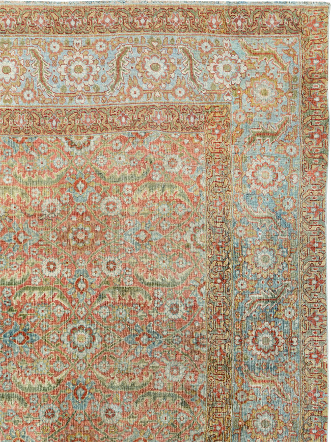 Antique Persian Northwest Oversize Carpet, No.24167 - Staging