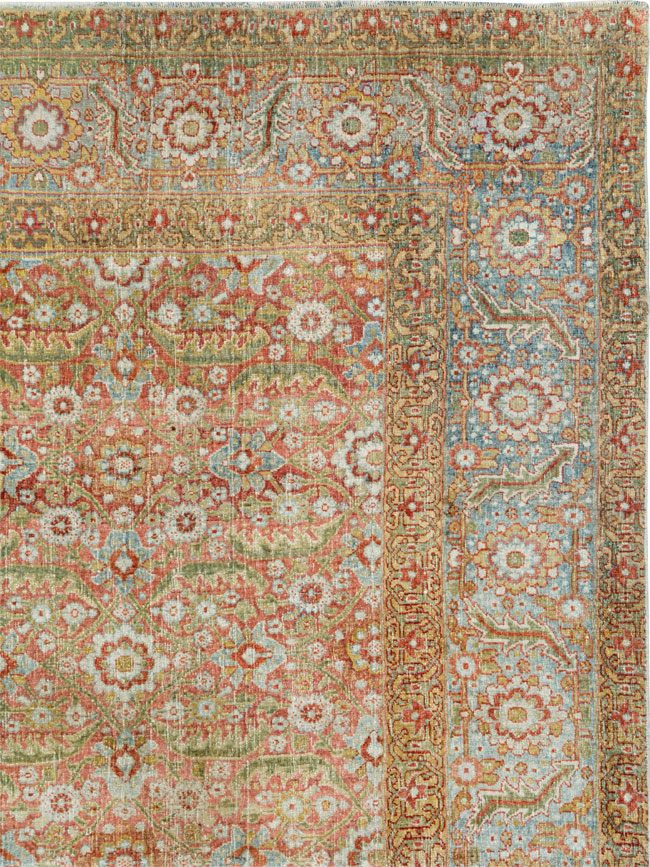 Antique Persian Northwest Oversize Carpet, No.24167 - Staging