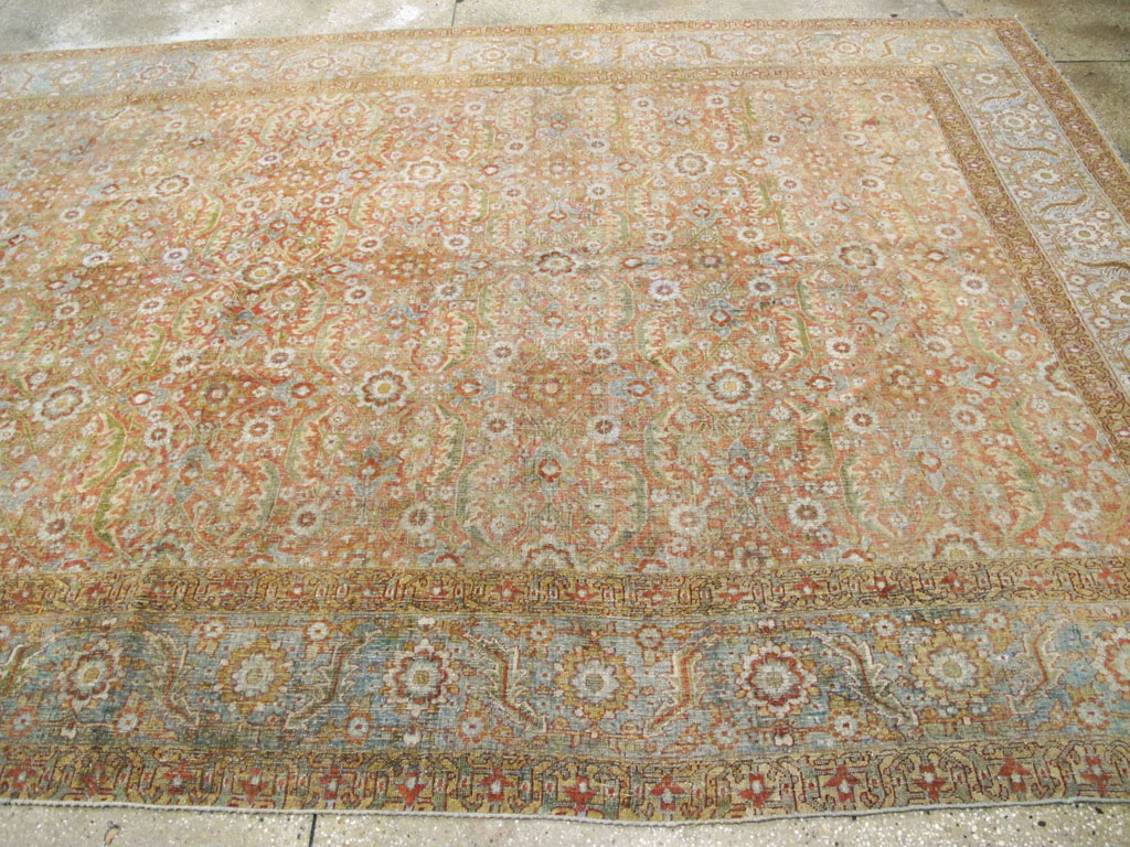 Antique Persian Northwest Oversize Carpet, No.24167 - Staging