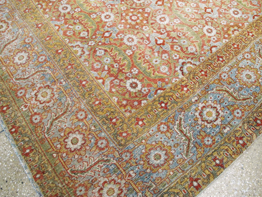 Antique Persian Northwest Oversize Carpet, No.24167 - Staging