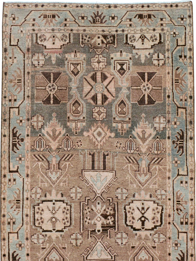 Vintage Persian Malayer Runner, No.24188 - Staging