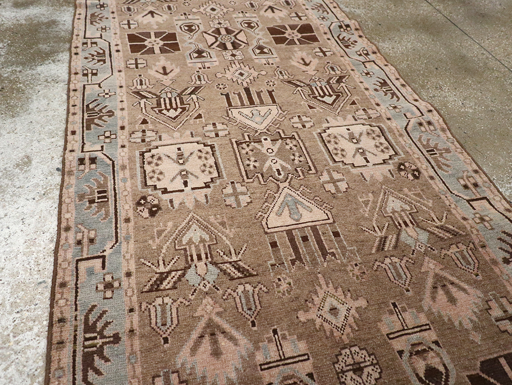 Vintage Persian Malayer Runner, No.24188 - Staging