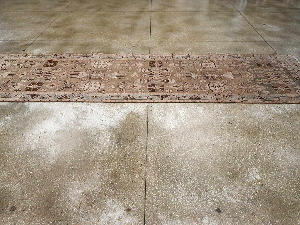 Vintage Persian Malayer Runner, No.24188 - Staging