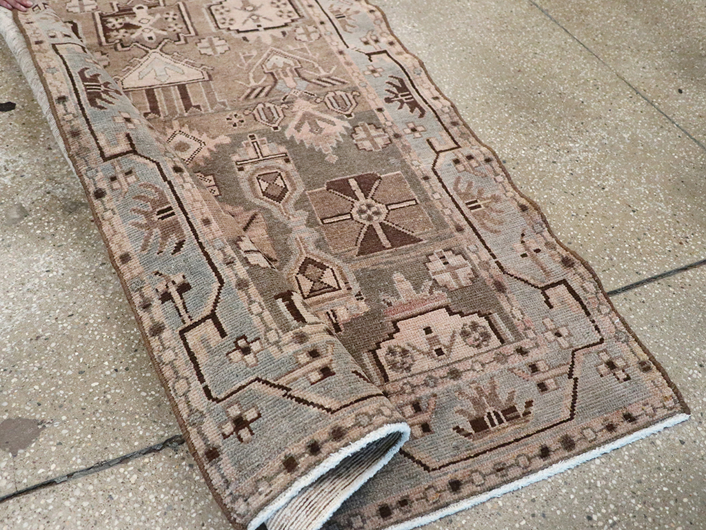 Vintage Persian Malayer Runner, No.24188 - Staging