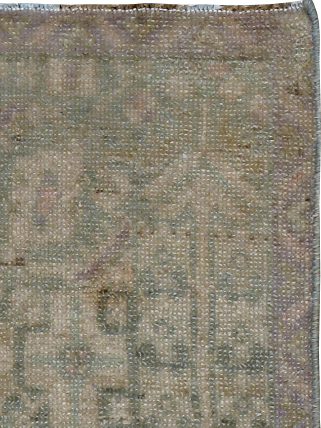 Vintage Persian Malayer Square Rug, No.24201 - Staging