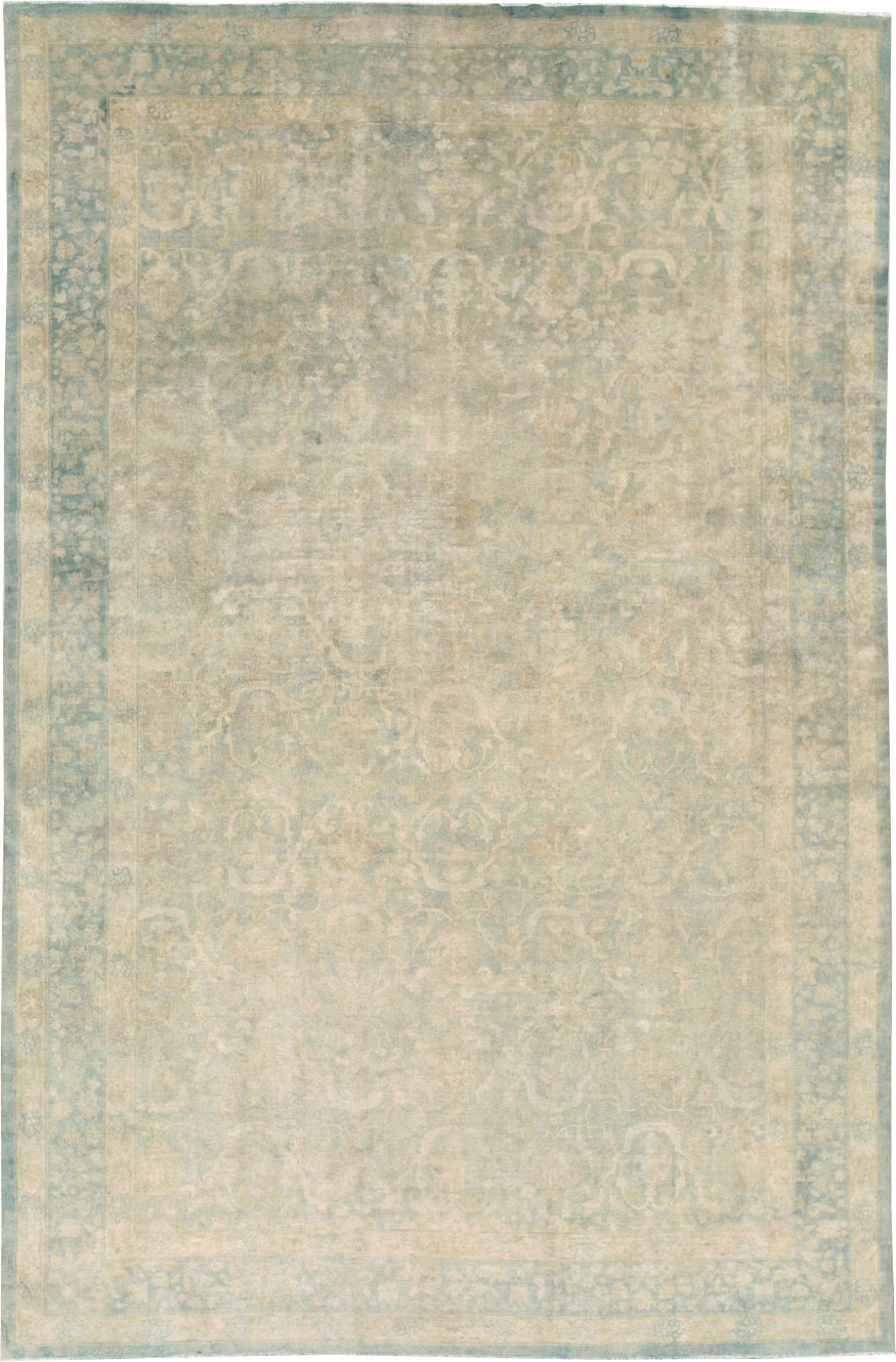 Antique Chinese Large Carpet, No.24208 - Staging