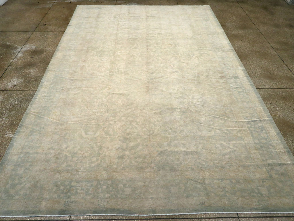 Antique Chinese Large Carpet, No.24208 - Staging