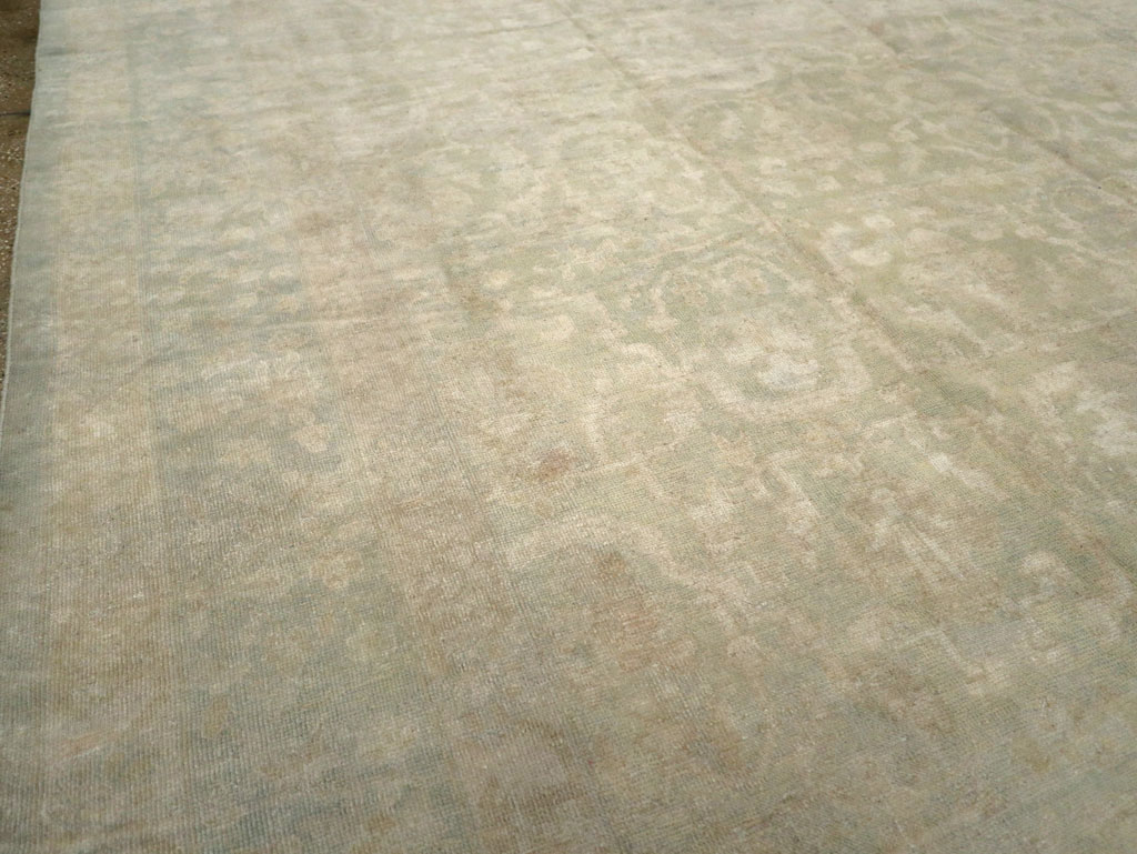 Antique Chinese Large Carpet, No.24208 - Staging