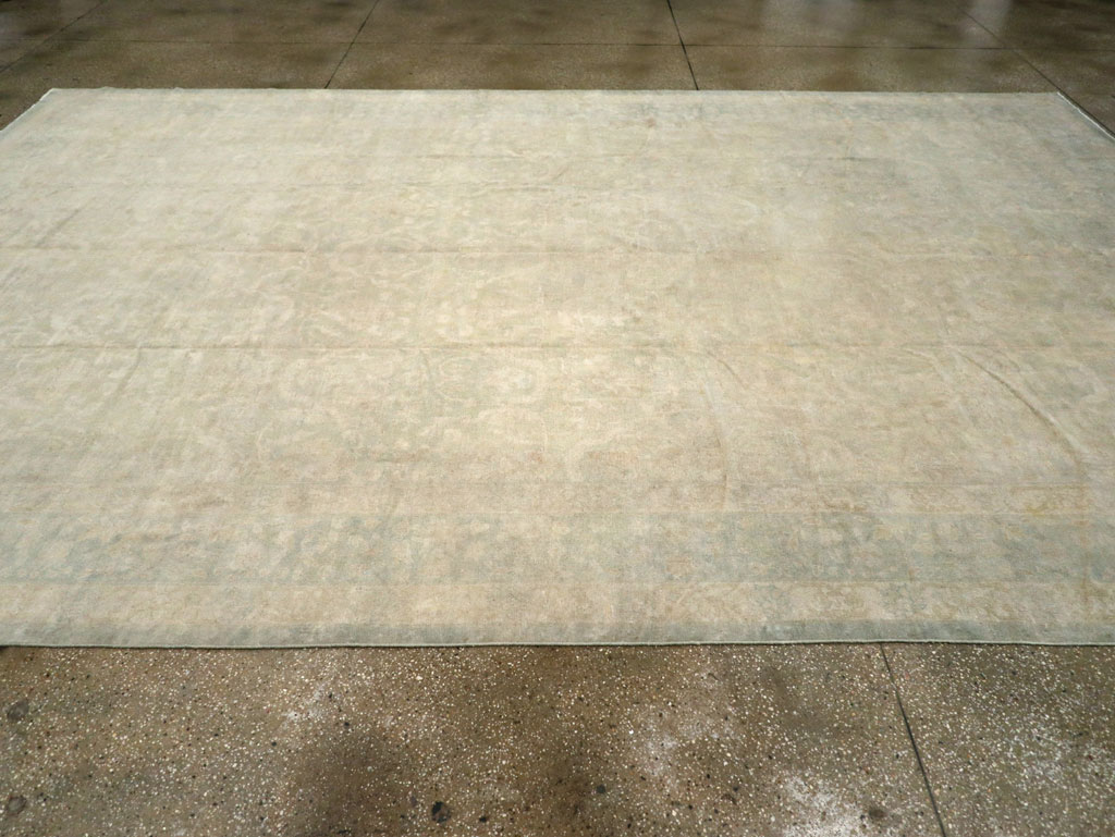 Antique Chinese Large Carpet, No.24208 - Staging