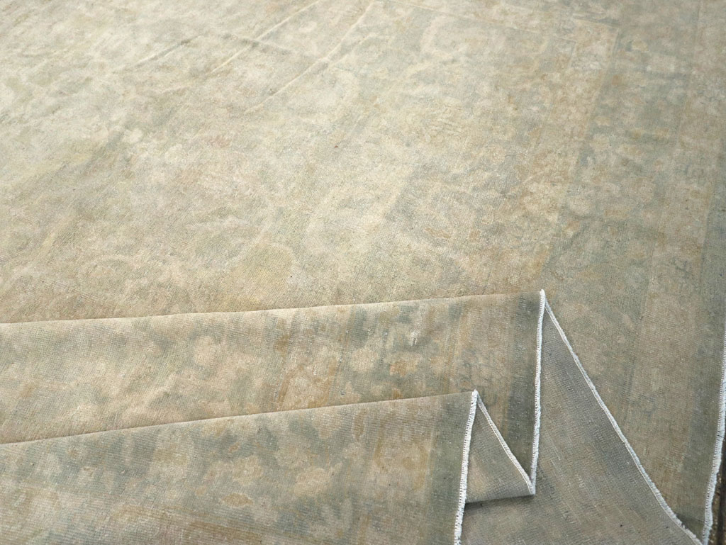 Antique Chinese Large Carpet, No.24208 - Staging