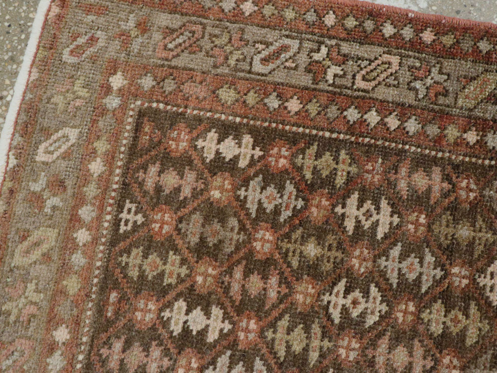 Vintage Persian Malayer Runner, No.24214 - Staging