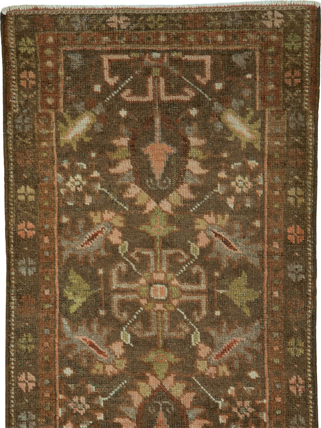 Vintage Persian Malayer Runner, No.24215 - Staging