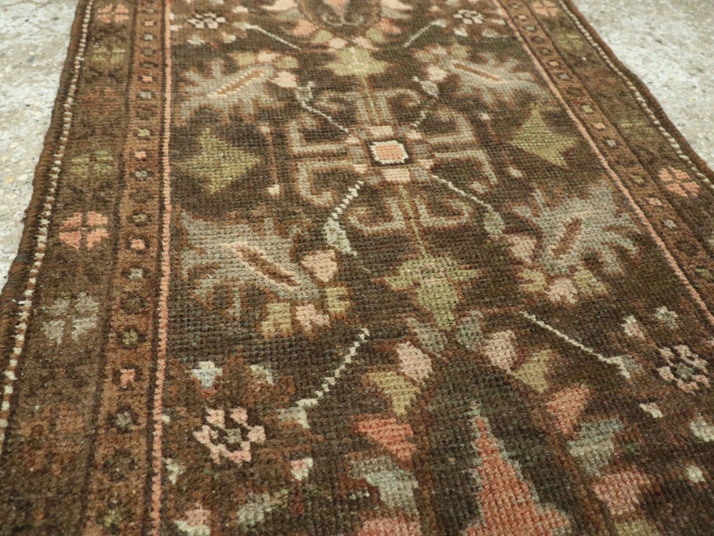 Vintage Persian Malayer Runner, No.24215 - Staging