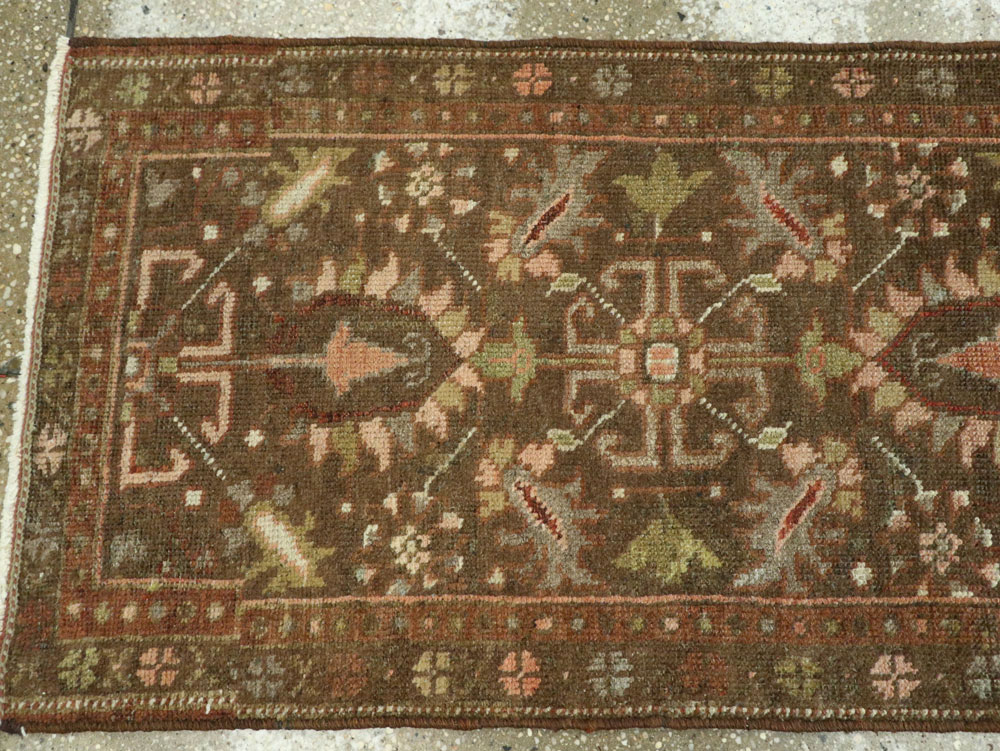 Vintage Persian Malayer Runner, No.24215 - Staging