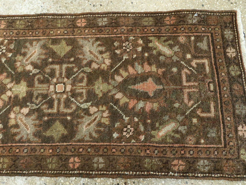 Vintage Persian Malayer Runner, No.24215 - Staging