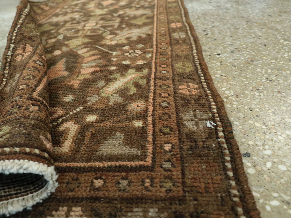 Vintage Persian Malayer Runner, No.24215 - Staging