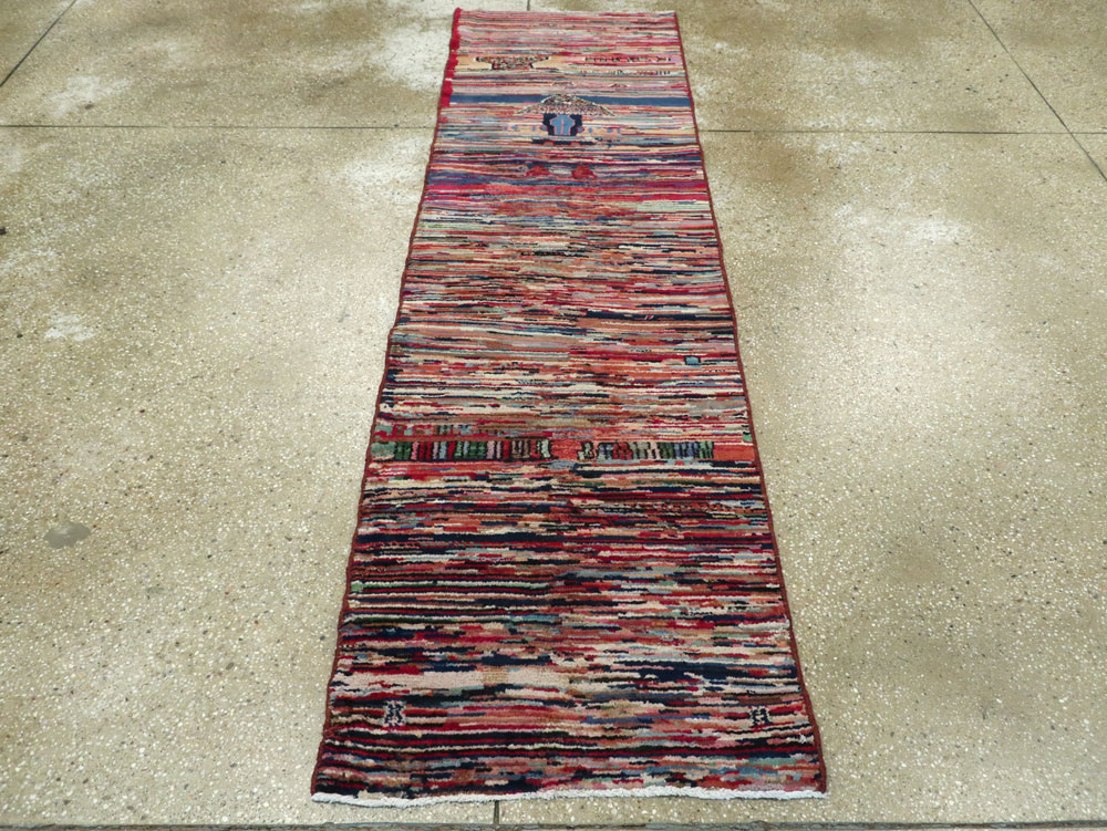 Vintage Turkish Anatolian Runner, No.24218 - Staging