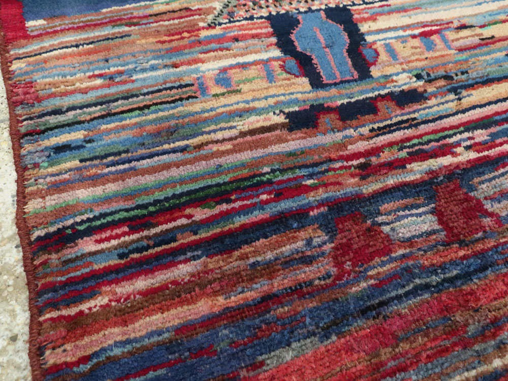 Vintage Turkish Anatolian Runner, No.24218 - Staging