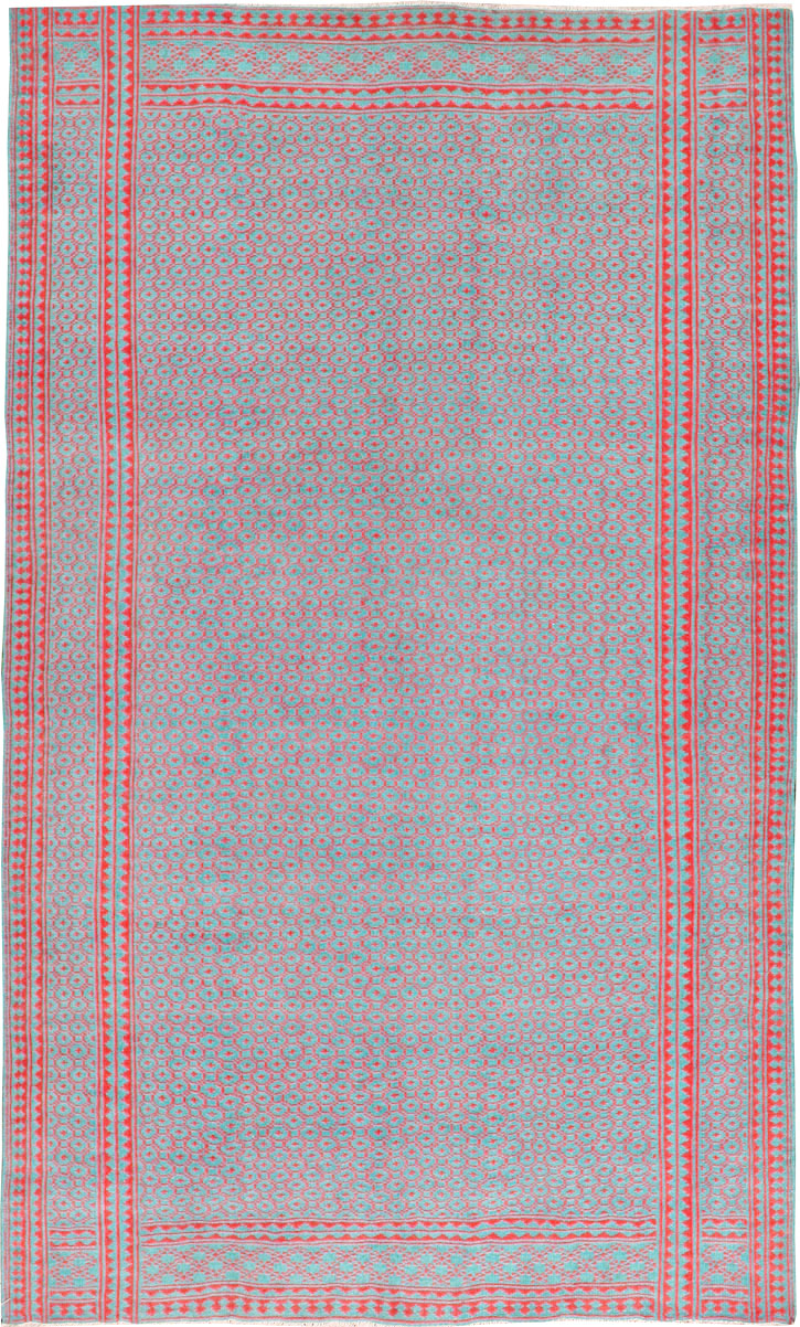 Vintage Persian Flatweave Kilim, No.24255 - Staging