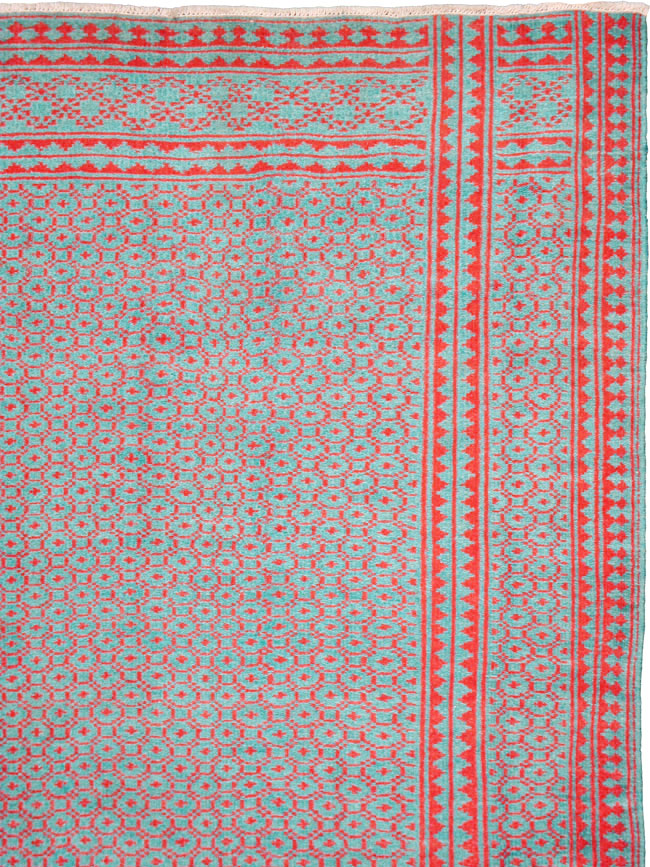 Vintage Persian Flatweave Kilim, No.24255 - Staging