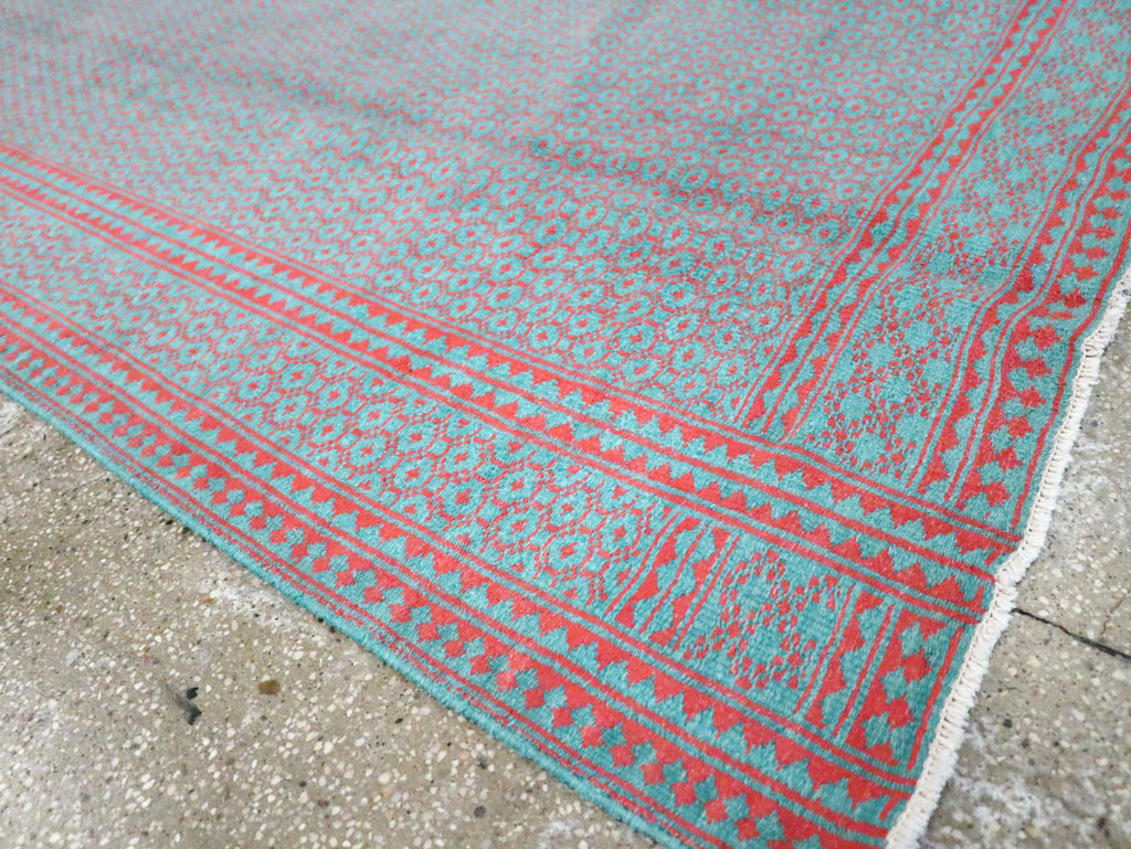 Vintage Persian Flatweave Kilim, No.24255 - Staging