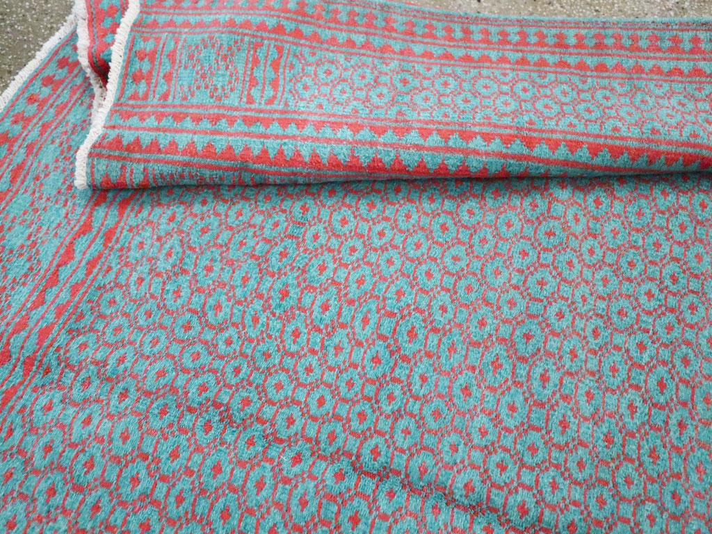 Vintage Persian Flatweave Kilim, No.24255 - Staging