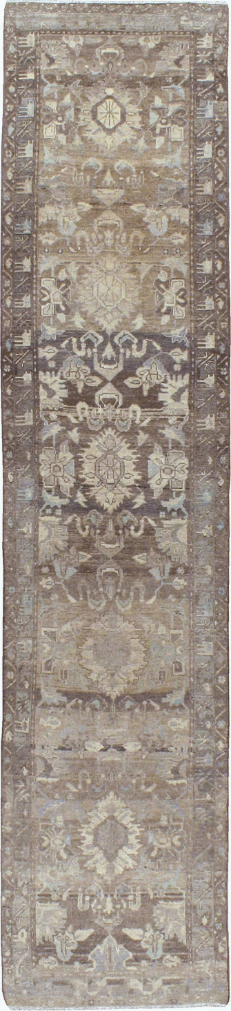Vintage Persian Malayer Runner (Pair: 1 of 2), No.24260 - Staging