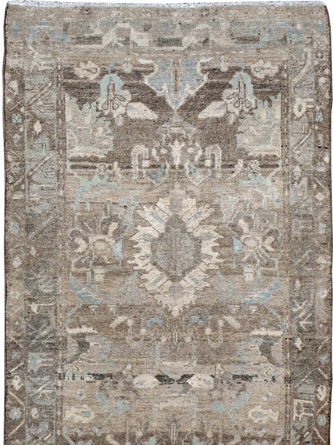 Vintage Persian Malayer Runner (Pair: 1 of 2), No.24260 - Staging