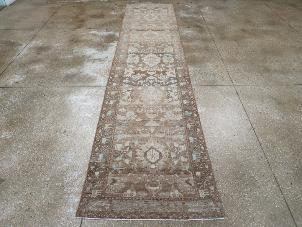 Vintage Persian Malayer Runner (Pair: 1 of 2), No.24260 - Staging