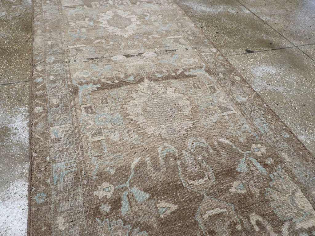 Vintage Persian Malayer Runner (Pair: 1 of 2), No.24260 - Staging