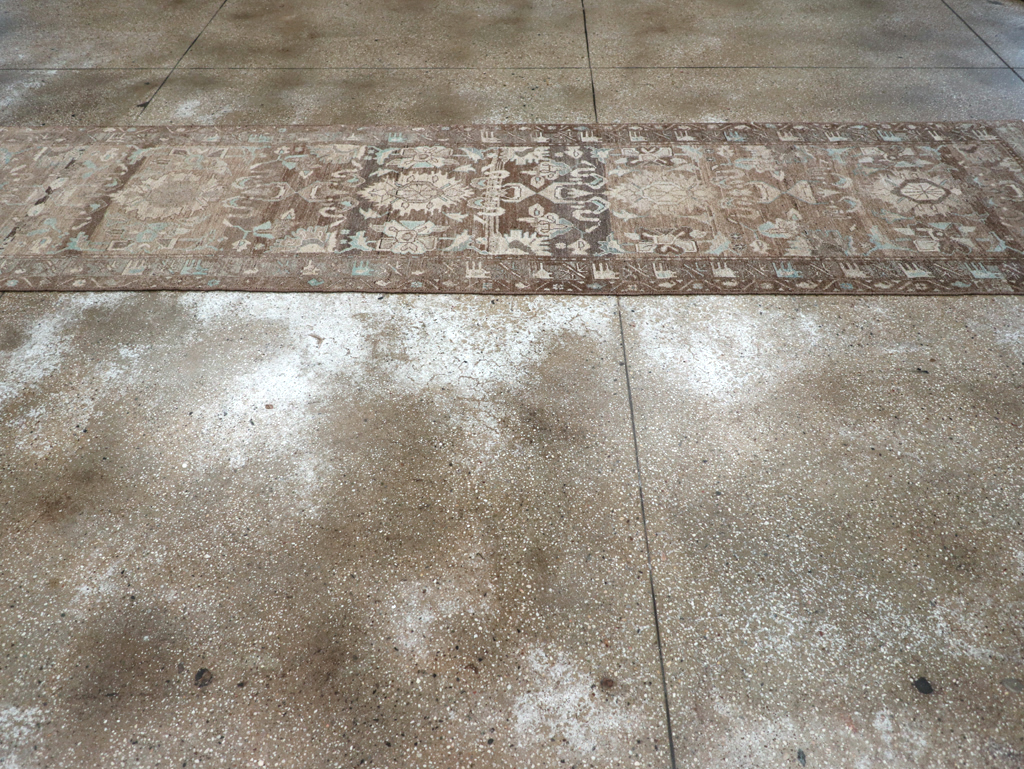 Vintage Persian Malayer Runner (Pair: 1 of 2), No.24260 - Staging