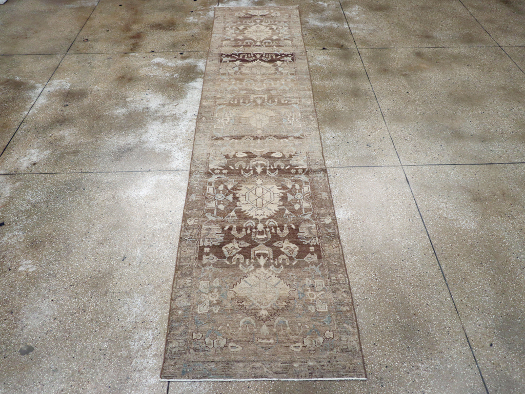 Vintage Persian Malayer Runner (Pair: 2 of 2), No.24261 - Staging