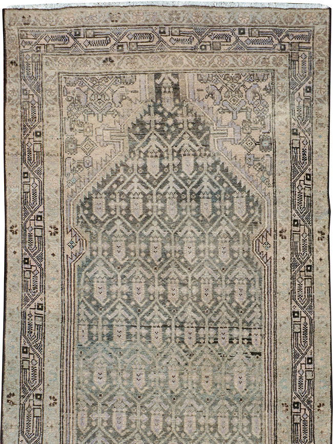 Vintage Persian Malayer Runner, No.24262 - Staging