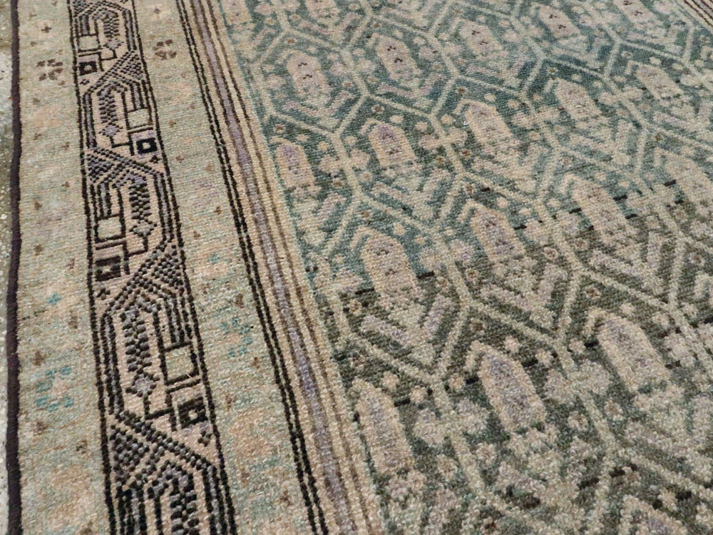 Vintage Persian Malayer Runner, No.24262 - Staging