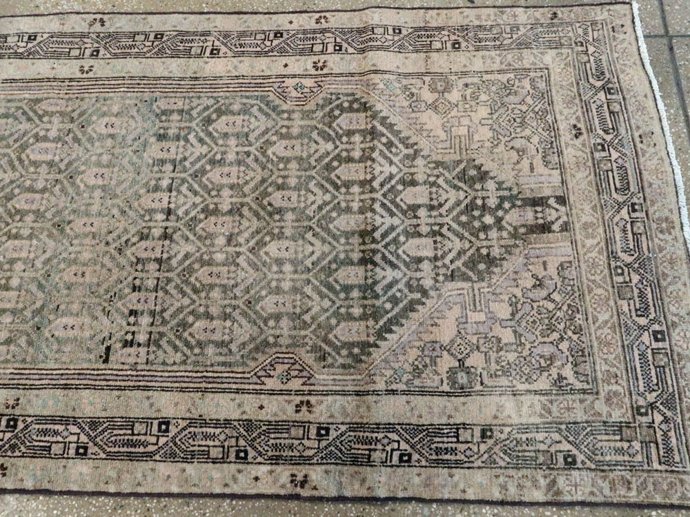 Vintage Persian Malayer Runner, No.24262 - Staging