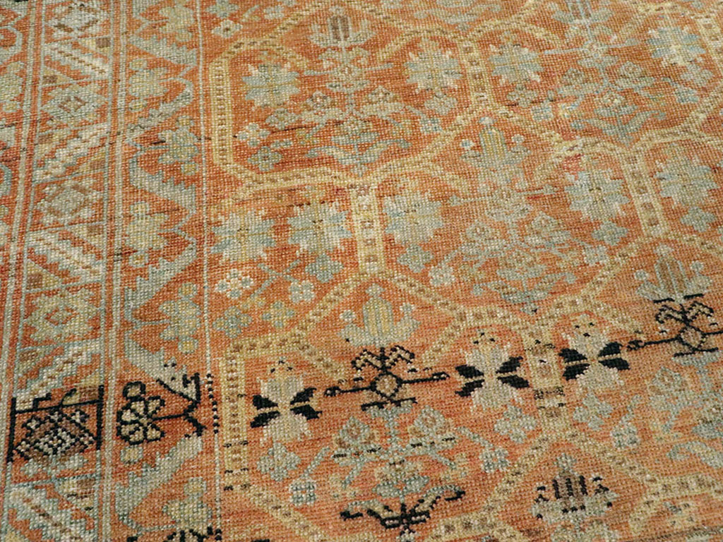 Vintage Persian Afshar Rug, No.24270 - Staging