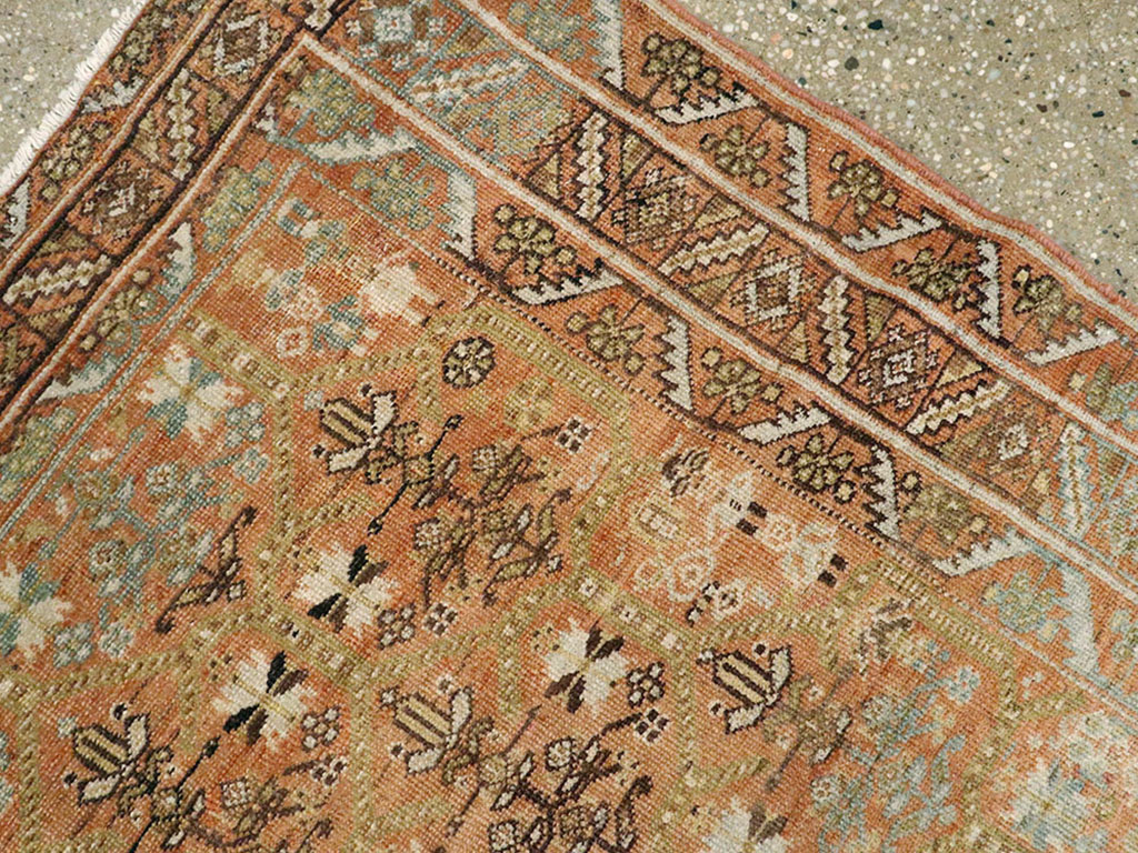 Vintage Persian Afshar Rug, No.24270 - Staging