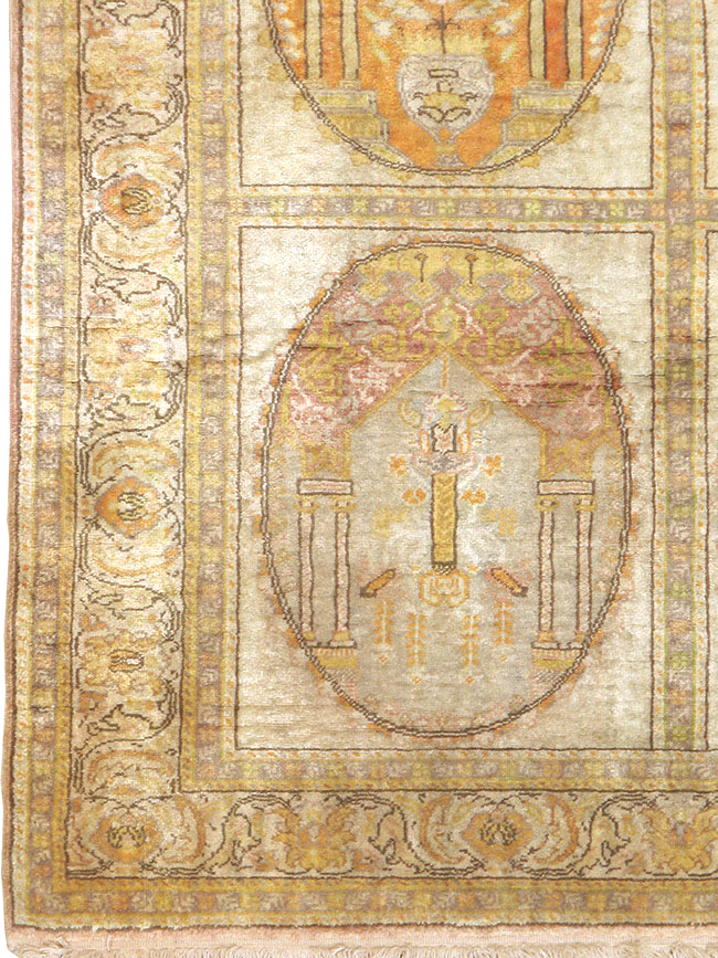 Vintage Turkish Sivas Rug, No.24292 - Staging