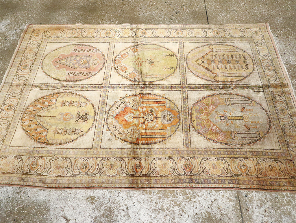 Vintage Turkish Sivas Rug, No.24292 - Staging
