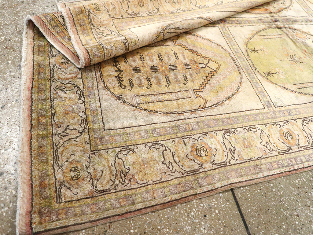 Vintage Turkish Sivas Rug, No.24292 - Staging