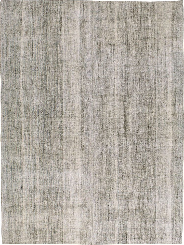 Vintage Turkish Flatweave Kilim, No.24310 - Staging
