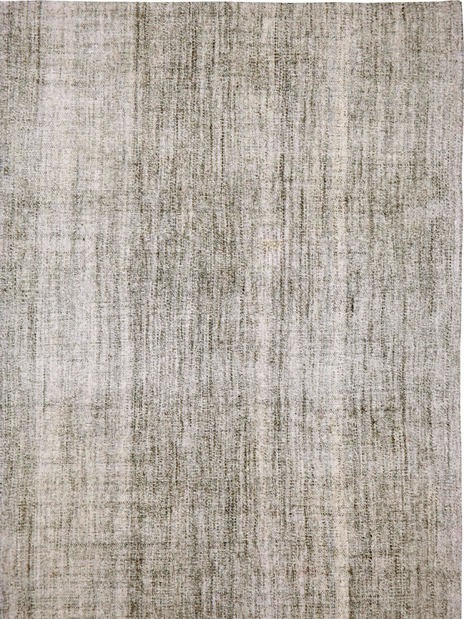 Vintage Turkish Flatweave Kilim, No.24310 - Staging