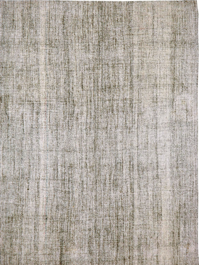 Vintage Turkish Flatweave Kilim, No.24310 - Staging