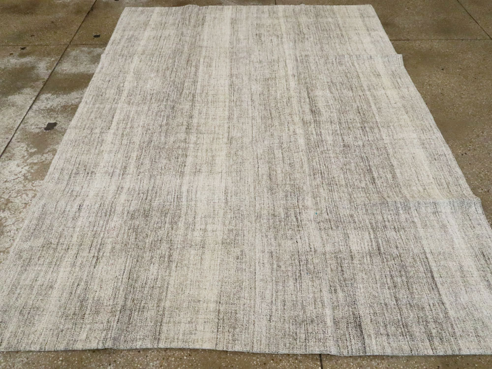 Vintage Turkish Flatweave Kilim, No.24310 - Staging