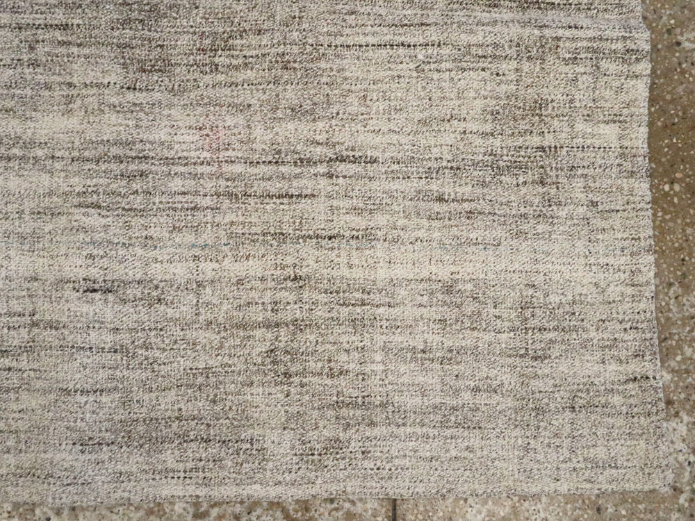 Vintage Turkish Flatweave Kilim, No.24310 - Staging