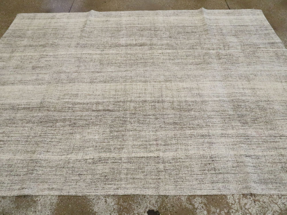 Vintage Turkish Flatweave Kilim, No.24310 - Staging